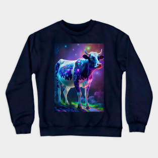 Farm Cow Art Crewneck Sweatshirt